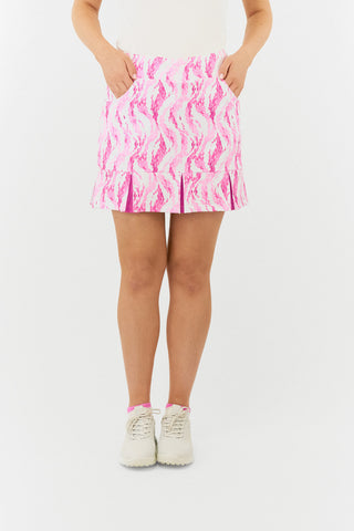 Alda Pull-On Golf Skort - Rose Water