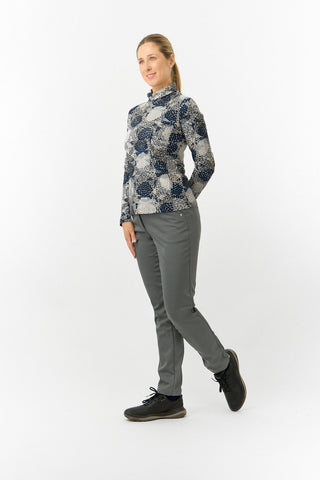 Pure Golf Ladies Amy Soft Golf Roll Neck- Quiet Glade