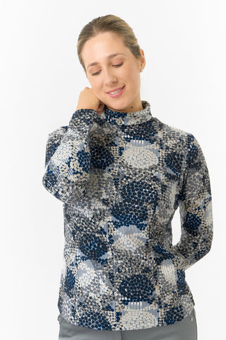 Pure Golf Ladies Amy Soft Golf Roll Neck- Quiet Glade