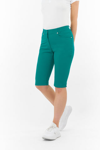 Trust2 Ladies Bermuda Golf Shorts - Teal