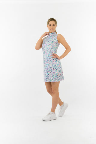 Pure Golf Miley Sleeveless Golf Dress - Mirrored Moonstone
