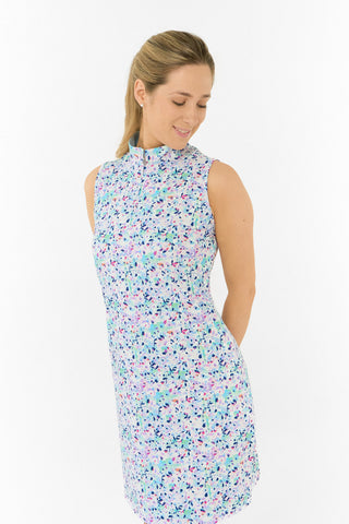 Pure Golf Miley Sleeveless Golf Dress - Mirrored Moonstone