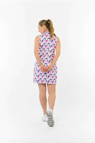 Pure Golf Miley Sleeveless Golf Dress - Portrait of Paradise