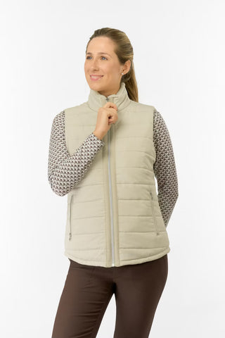 Hemisphere Fur Gilet - Oyster