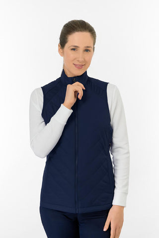NSCO- Josie Stretch Panel Ladies Gilet - Navy