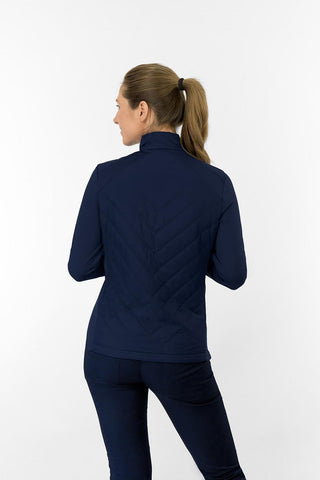 NSCO- Jessica Stretch Panel Jacket - Navy