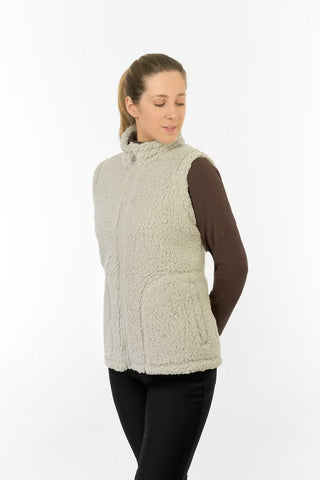 Dolly Fleece Gilet - Oyster