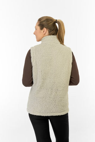 Dolly Fleece Gilet - Oyster