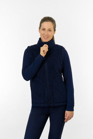 Dolly Fleece Gilet - Navy