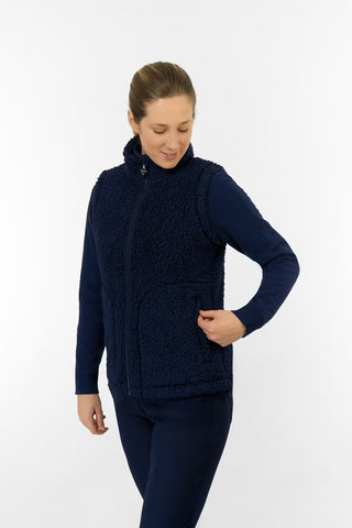Dolly Fleece Gilet - Navy