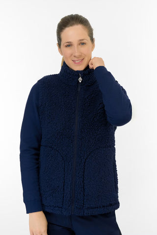 Dolly Fleece Gilet - Navy
