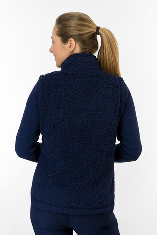 Dolly Fleece Gilet - Navy