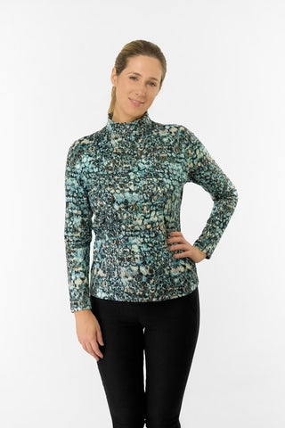 Arusha Long Sleeve Mid Layer - Gilded Aspen