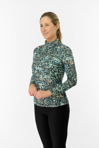Arusha Long Sleeve Mid Layer - Gilded Aspen