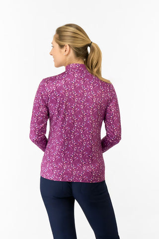 Arusha Long Sleeve Mid Layer - Morello Orchard