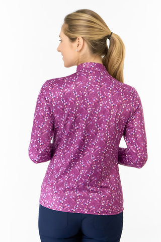 Arusha Long Sleeve Mid Layer - Morello Orchard