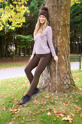 Arusha Long Sleeve Mid Layer - Cocoa Weave