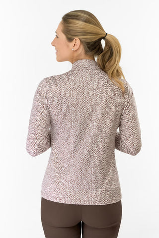 Arusha Long Sleeve Mid Layer - Cocoa Weave