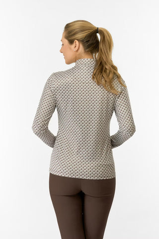Arusha Long Sleeve Mid Layer - Espresso Martee-Ni