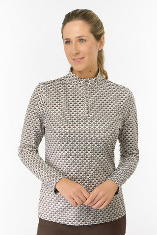 Arusha Long Sleeve Mid Layer - Espresso Martee-Ni