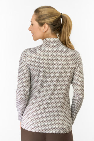 Arusha Long Sleeve Mid Layer - Espresso Martee-Ni