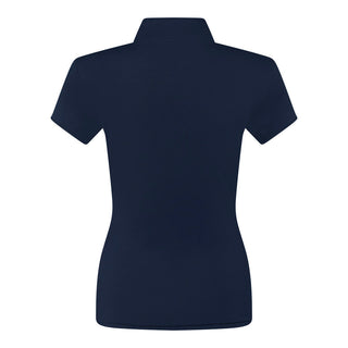 Pure Golf Cove Ladies Cap Sleeve Polo Shirt - Navy