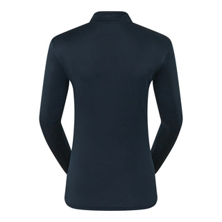 Pure Golf Cove Long Sleeve Zip Womens Golf Top - Navy