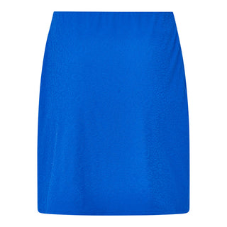 Ava-Jacquard Pull-On Ladies Golf Skort - Royal Blue