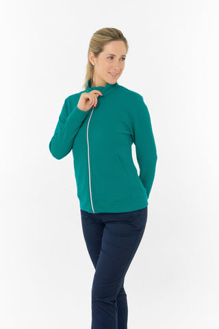Priya Ladies Summer Golf Jacket - Teal