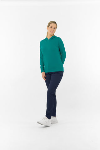 Priya Lightweight Summer Golf Hoodie - Teal