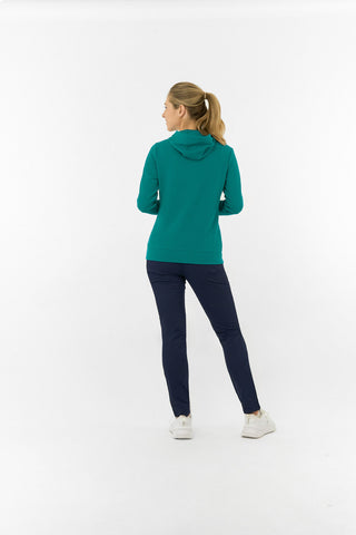 Priya Lightweight Summer Golf Hoodie - Teal