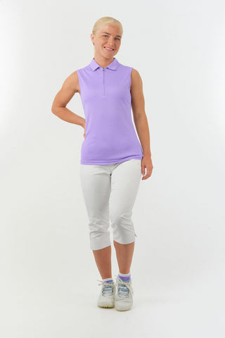 Thrive2 Sleeveless Ladies Golf Polo Shirt - Lilac