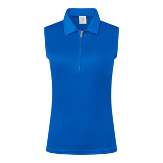 Thrive Ladies Sleeveless Golf Polo Shirts - Royal Blue