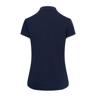 Bloom Ladies Cap Sleeve Polo Shirt - Navy