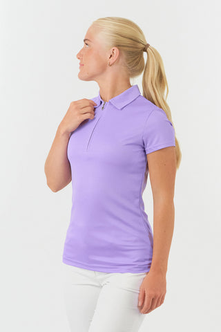 Thrive2 Short Sleeve Ladies Golf Polo Shirt - Lilac