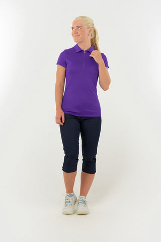 Thrive2 Short Sleeve Ladies Golf Polo Shirt - Purple