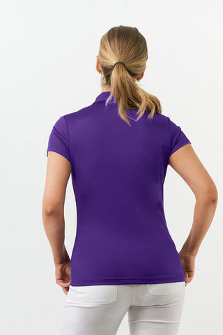 Thrive2 Short Sleeve Ladies Golf Polo Shirt - Purple