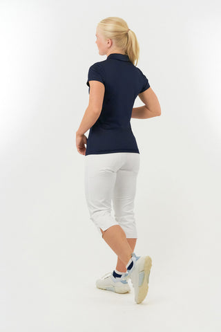 Thrive2 Short Sleeve Ladies Golf Polo Shirt - Navy