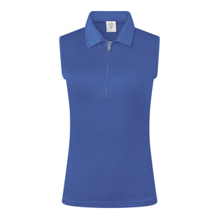 Thrive2 Sleeveless Ladies Golf Polo Shirt - Yale Navy