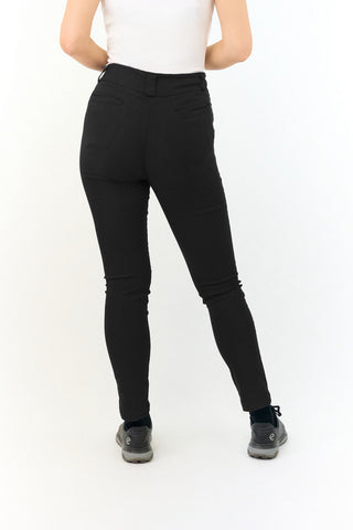 Charm 2 4-Way Stretch Ladies Golf Trousers (Pull On) - Navy