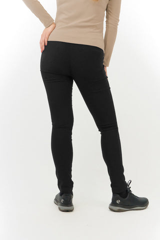 Charm 2 4-Way Stretch Ladies Golf Trousers (Pull On) - Black