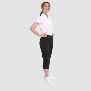 Pure Golf Ladies Trust Capri 70cm - Cheetah Black - Black/Brown Tone