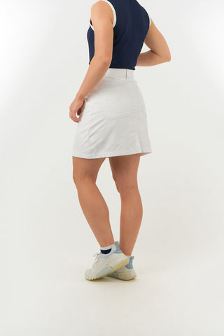 Pure Golf Calm Ladies Golf  Skort - White