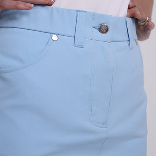 Calm Ladies Golf Skort  Pale Blue