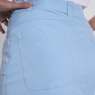 Calm Ladies Golf Skort  Pale Blue