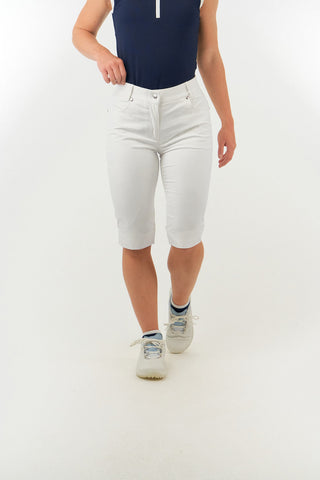 Trust2 Bermuda Ladies Golf Shorts - White