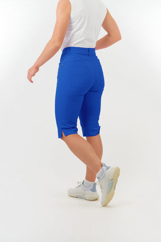 Pure Golf Ladies Bermuda Shorts - Royal Blue
