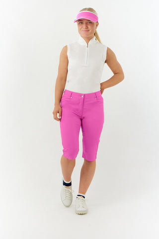 Trust2 Ladies Bermuda Golf Shorts - Azalea Pink