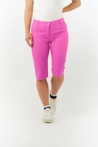 Trust2 Ladies Bermuda Golf Shorts - Azalea Pink