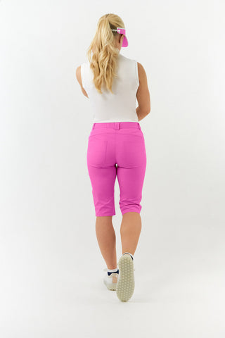 Trust2 Ladies Bermuda Golf Shorts - Azalea Pink